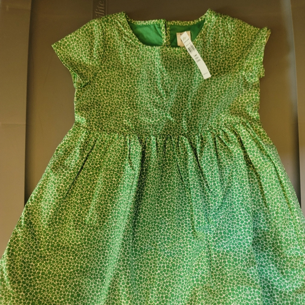 Green Patterned Dress
